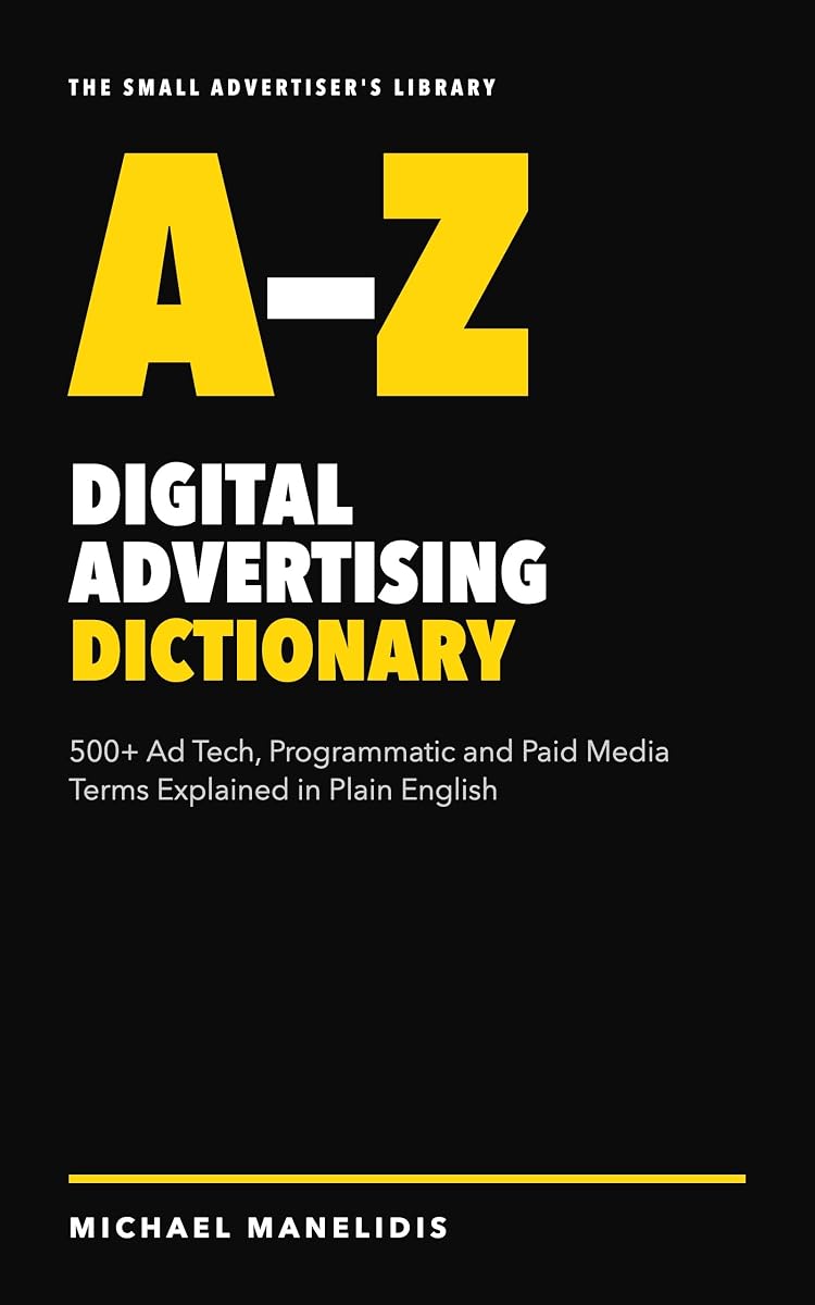 The Digital Advertising Dictionary — корица на книгата